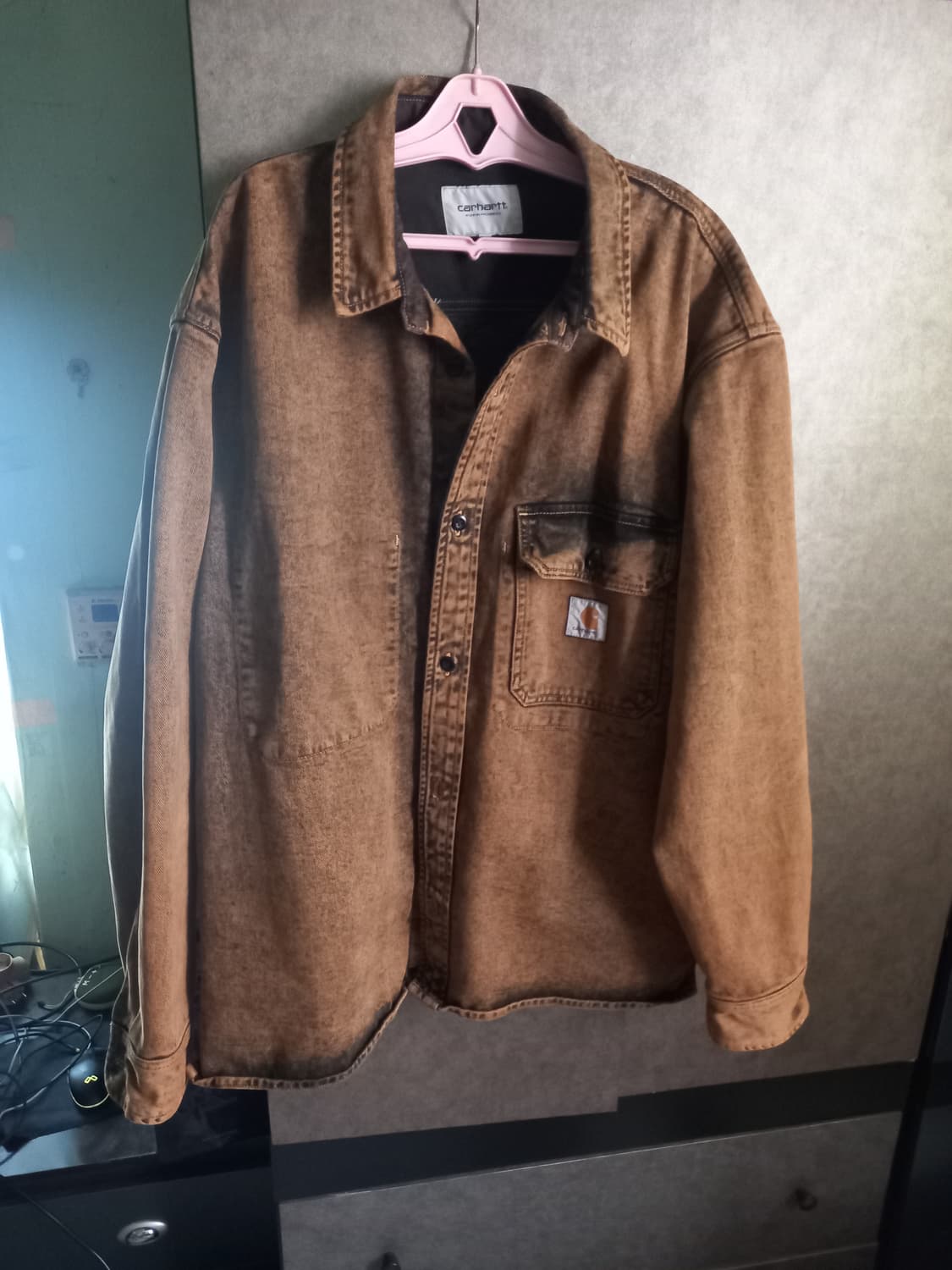 칼하트 워싱 워크셔츠105 상품이미지1