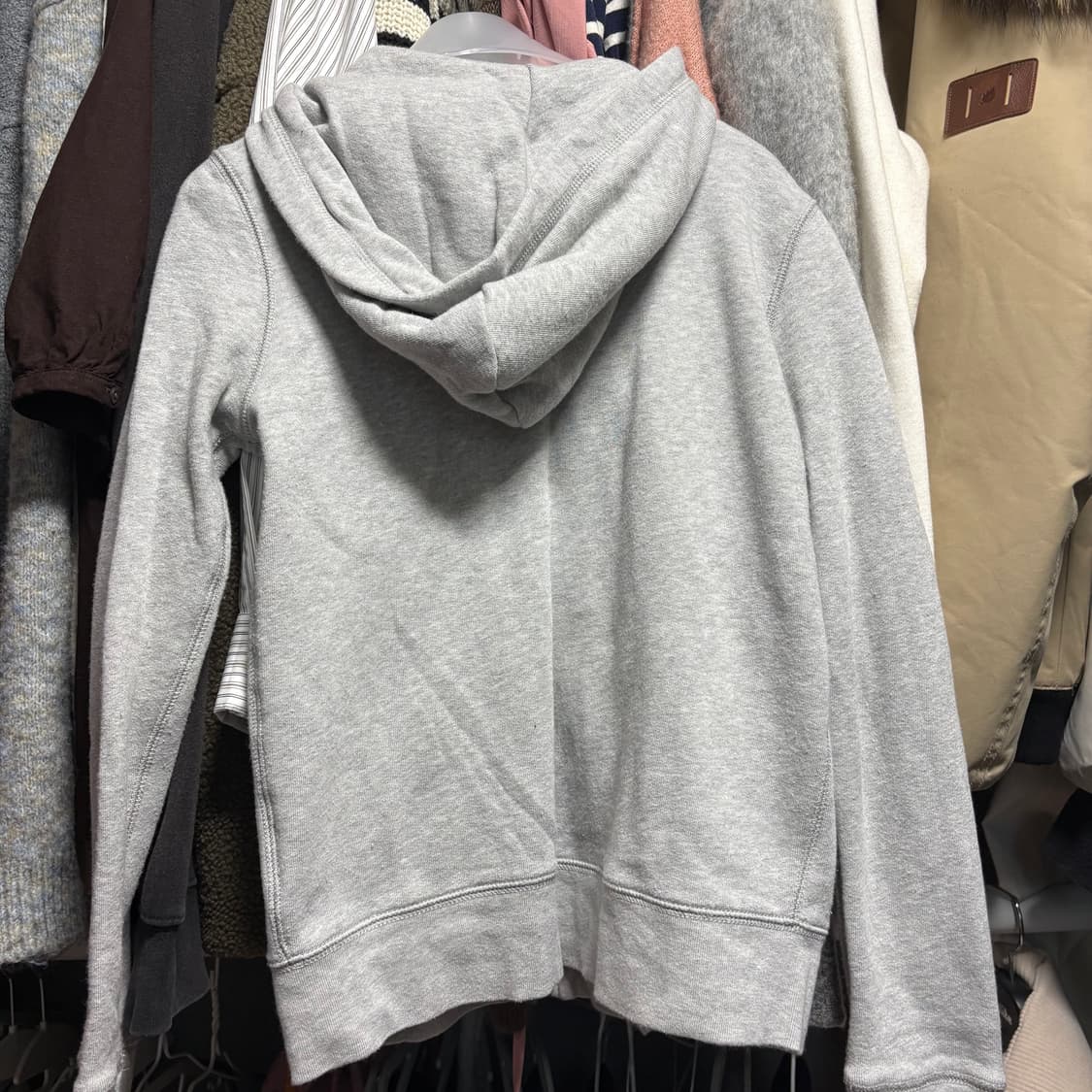 폴로랄프로렌 걸즈 후드집업 프렌츠테리 여성 그레이 s 상품이미지2