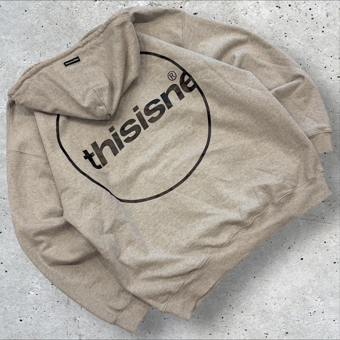 [XL] 디스이즈네버댓 그레이 후드집업 B440 상품이미지2