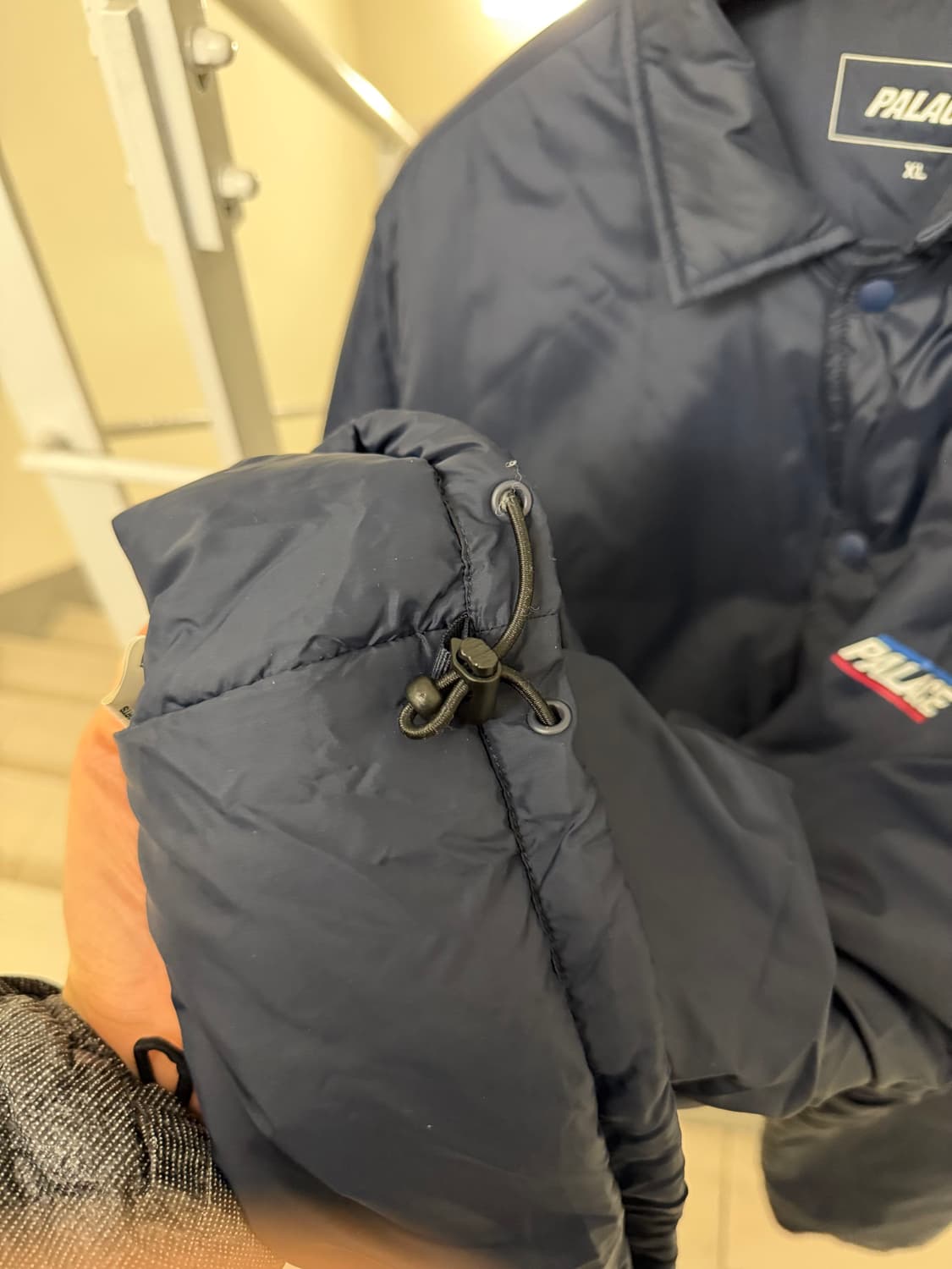 팔라스 [정품] 패딩 (시세 40만) 로고 셔츠 자켓 XL(105~110 상품이미지7
