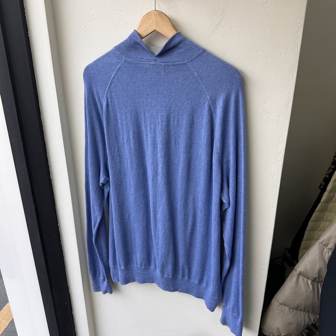 15725 - 폴로 랄프로렌 스카이블루 니트 집업 상품이미지4