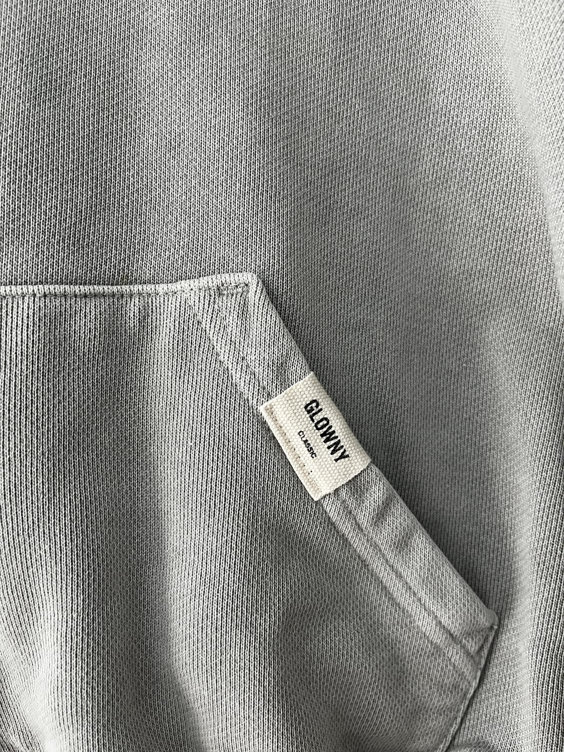 Glowny G classic washed crop zip up 상품이미지5
