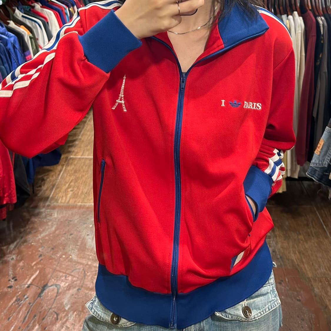 아디다스 져지 파리 에펠탑 져지  상품이미지3