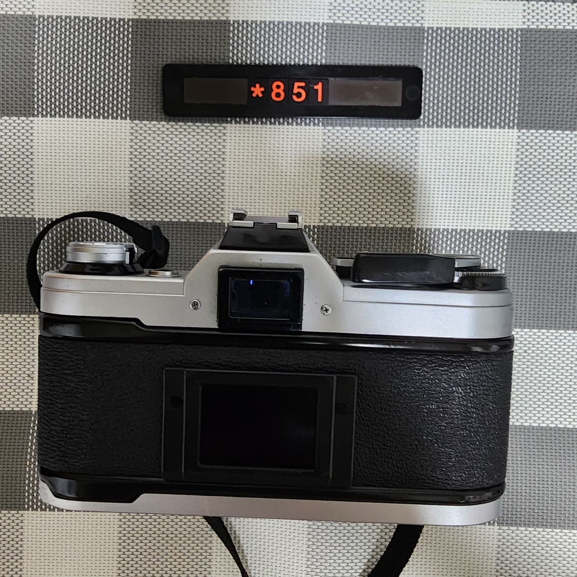 캐논 AE-1 필름카메라 실버바디 1.4 단렌즈 상품이미지4