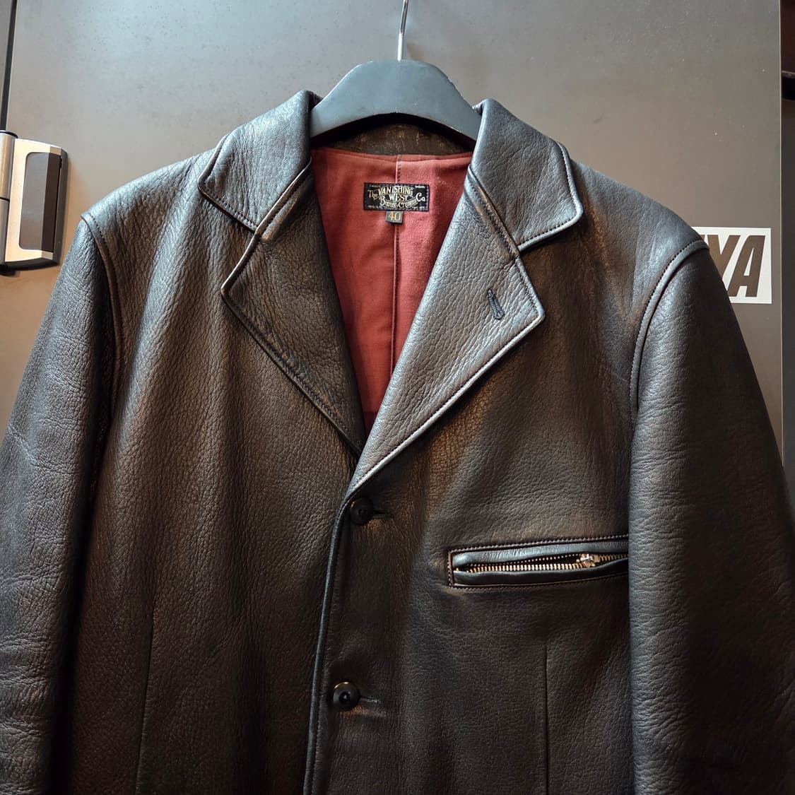 프리휠러스 "GUTHRIE" 디어스킨 레더 자켓 (40) 상품이미지3