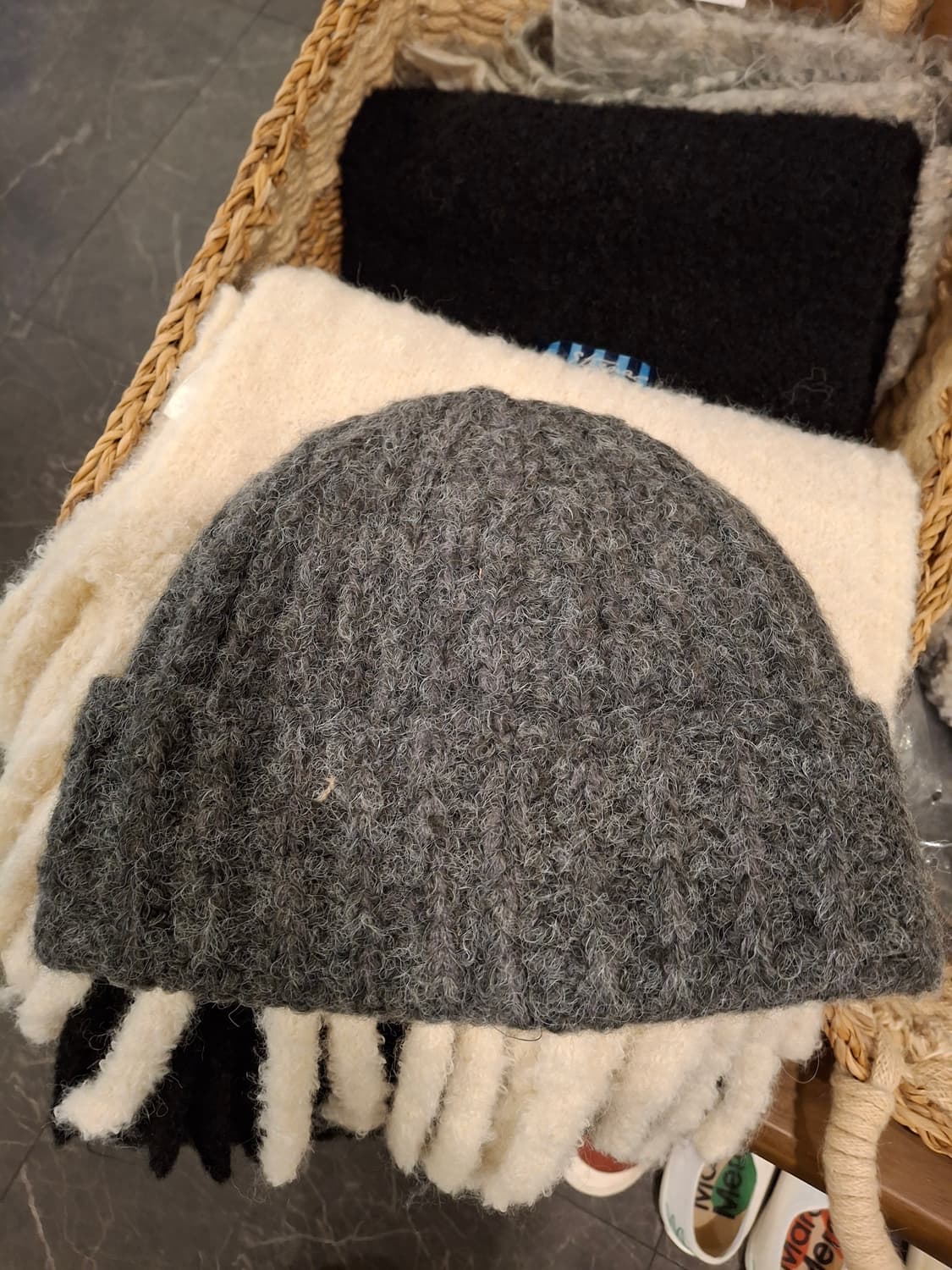 (마지막특가) 피그먼트 비니 새상품 상품이미지2