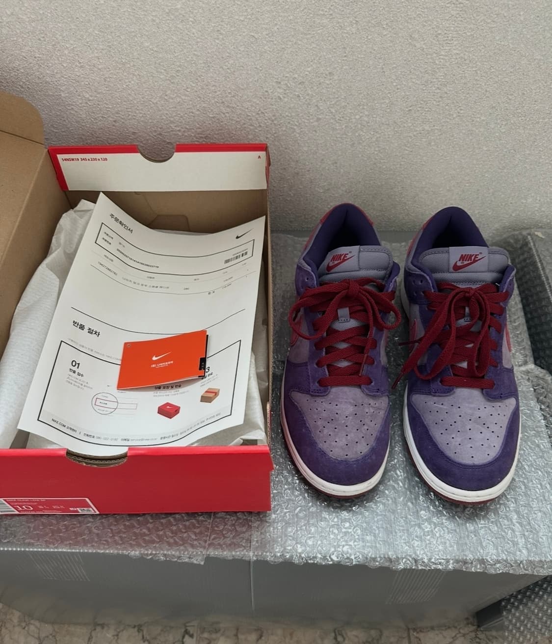 나이키 덩크로우 플럼 280 상품이미지1