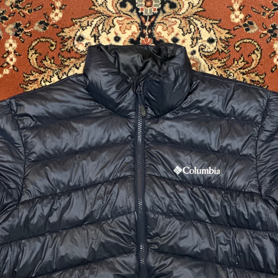 컬럼비아 경량패딩 옴니히트 (L) 네이비 상품이미지3