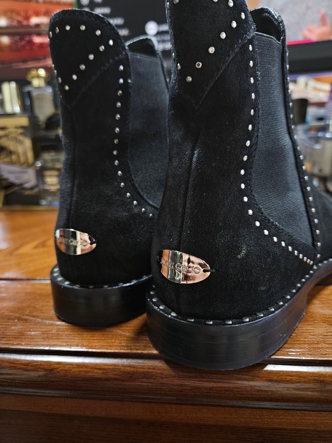 지미추 스웨이드 부츠 37사이즈 상품이미지4