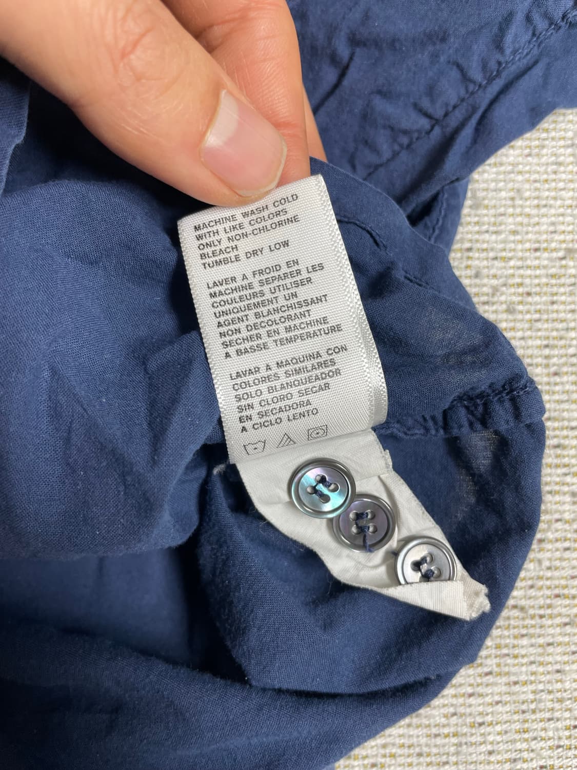 제임스펄스 네이비 셔츠(2) 상품이미지4