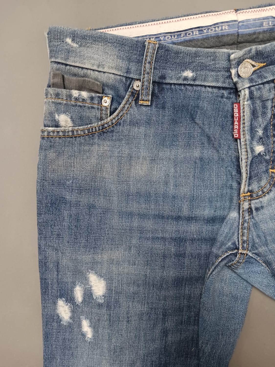 [33] 정품 디스퀘어드2 손수건 슬림진 청바지 상품이미지2