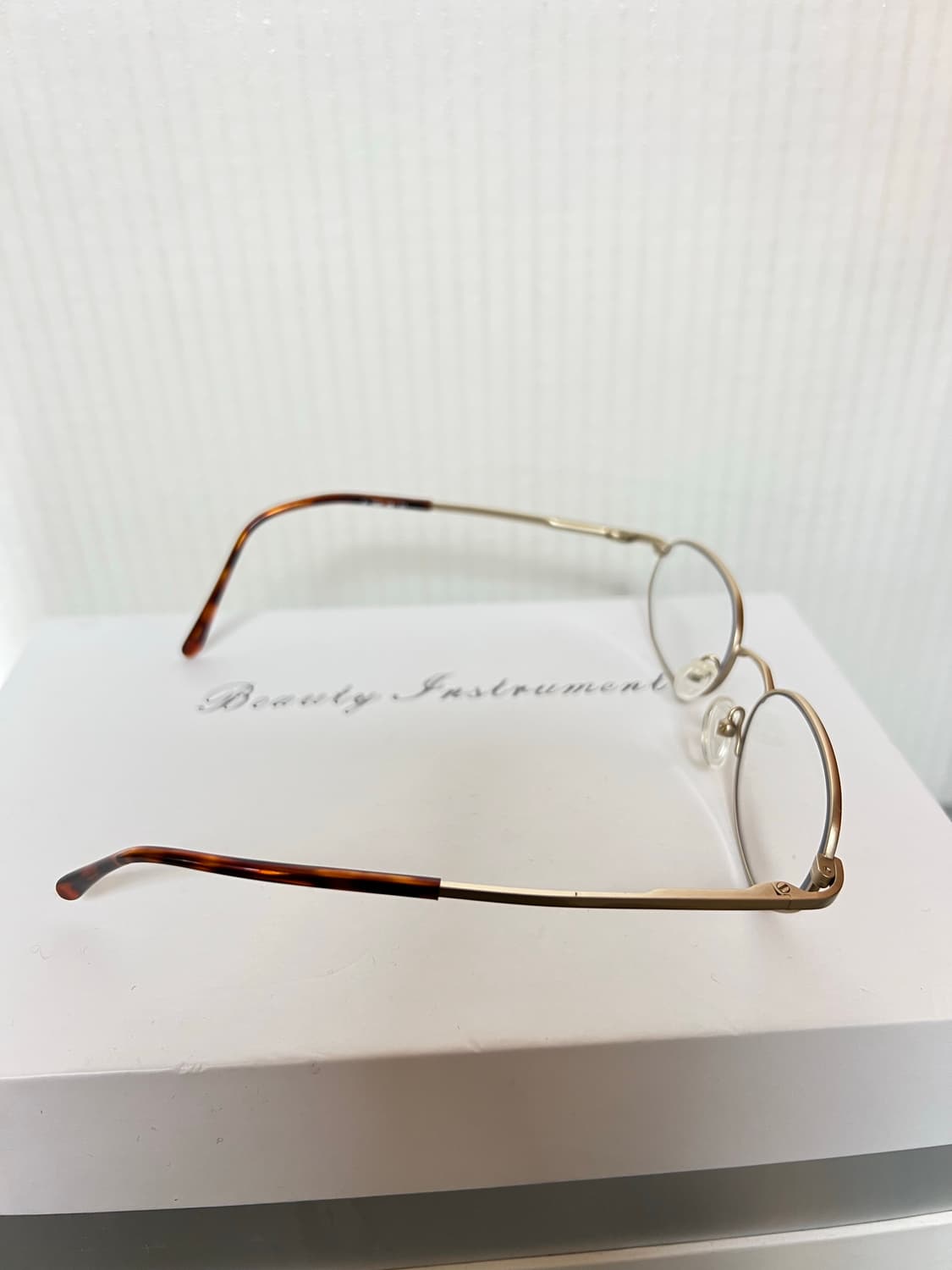 Made in italy 금테 판매 작은안경테 상품이미지2