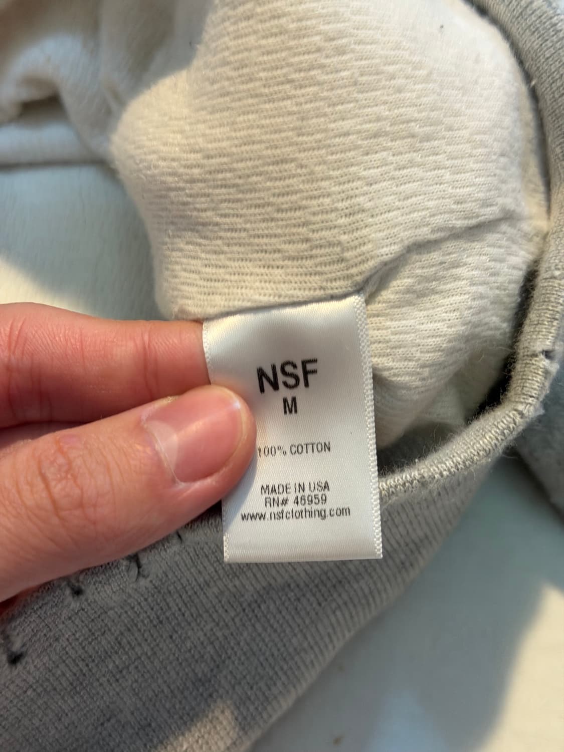 NSF 디스트로이드 데미지 투웨이 람포 후드집업 상품이미지7