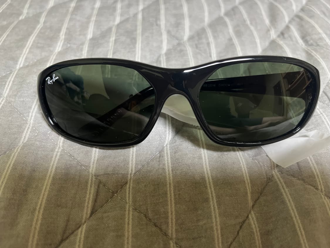 레이밴 대디-O II 폴리쉬드 블랙 프레임 그린 클래식 G-15 렌즈 상품이미지4