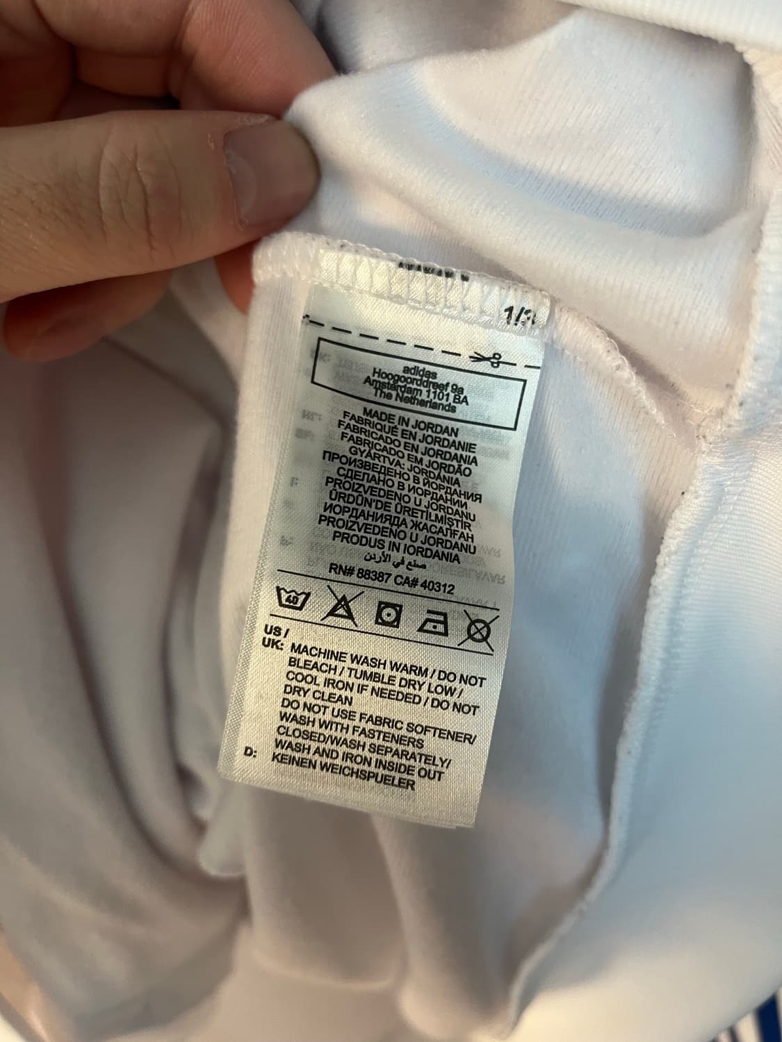 아디다스 레알마드리드 흰파 대장 져지 [XL]  상품이미지5