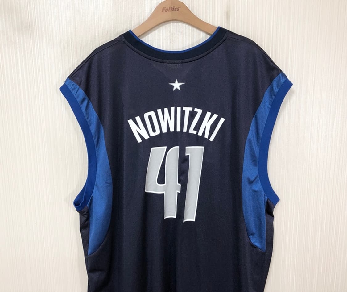 NBA 리복 댈러스메버릭스 유니폼/올드져지 3X #41 노비츠키 상품이미지8