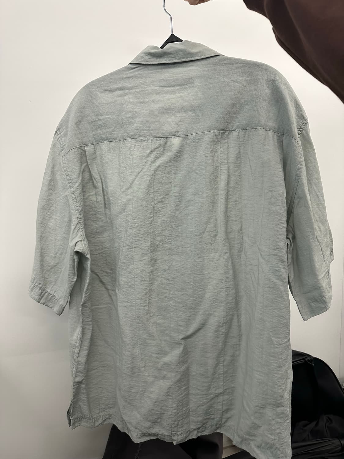 에잇세컨즈 텐셀 오픈카라 셔츠 상품이미지2