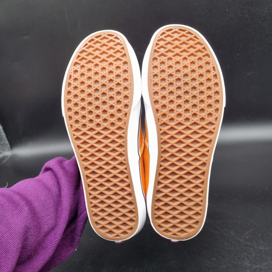 반스 어센틱 오렌지 스니커즈260 상품이미지3