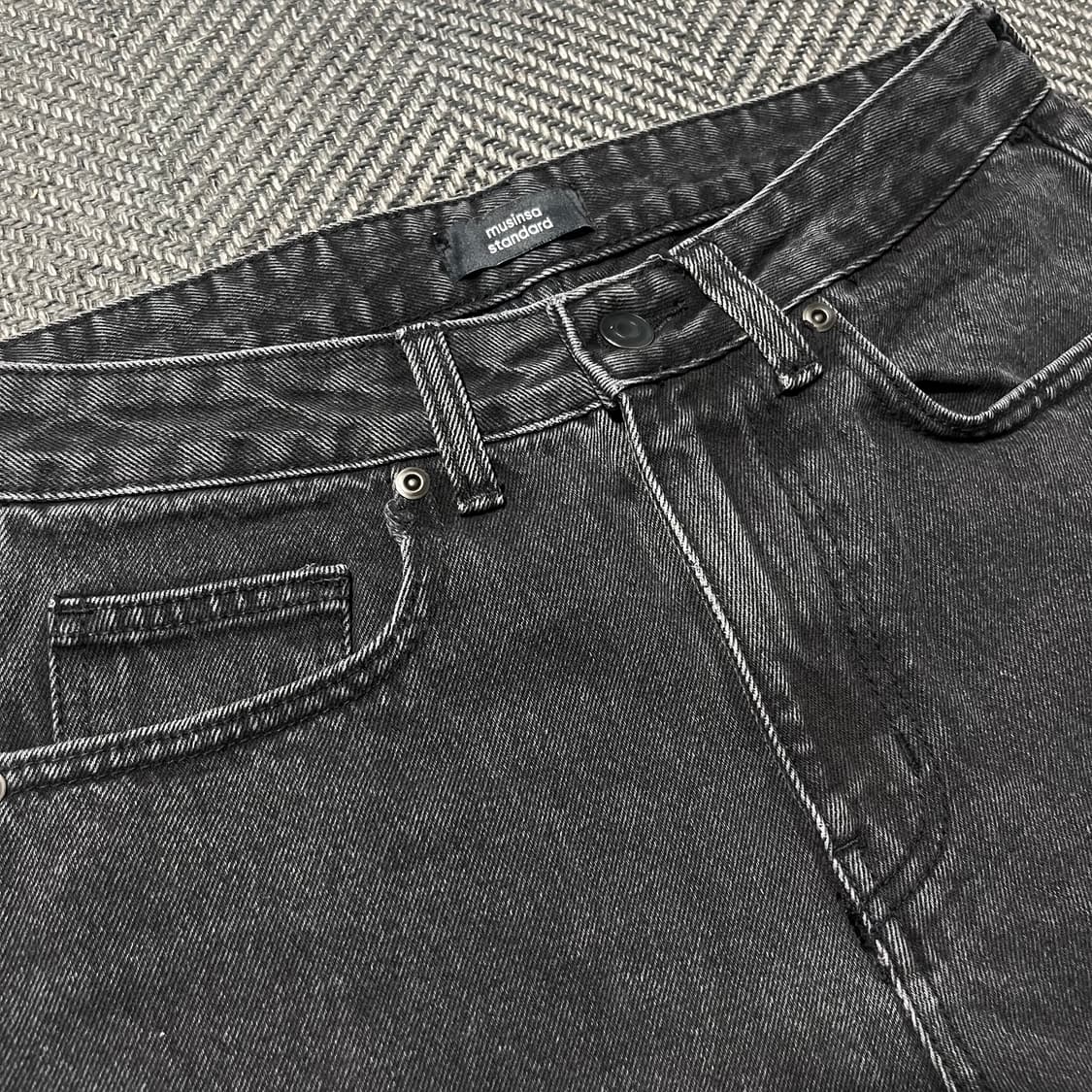 musinsa standard 무신사 스탠다드 레귤러핏 데님 팬츠 상품이미지2