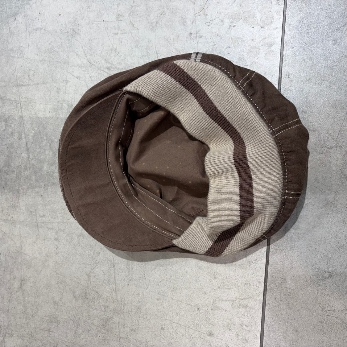 푸마 초코 브라운 헌팅캡 모자 상품이미지7