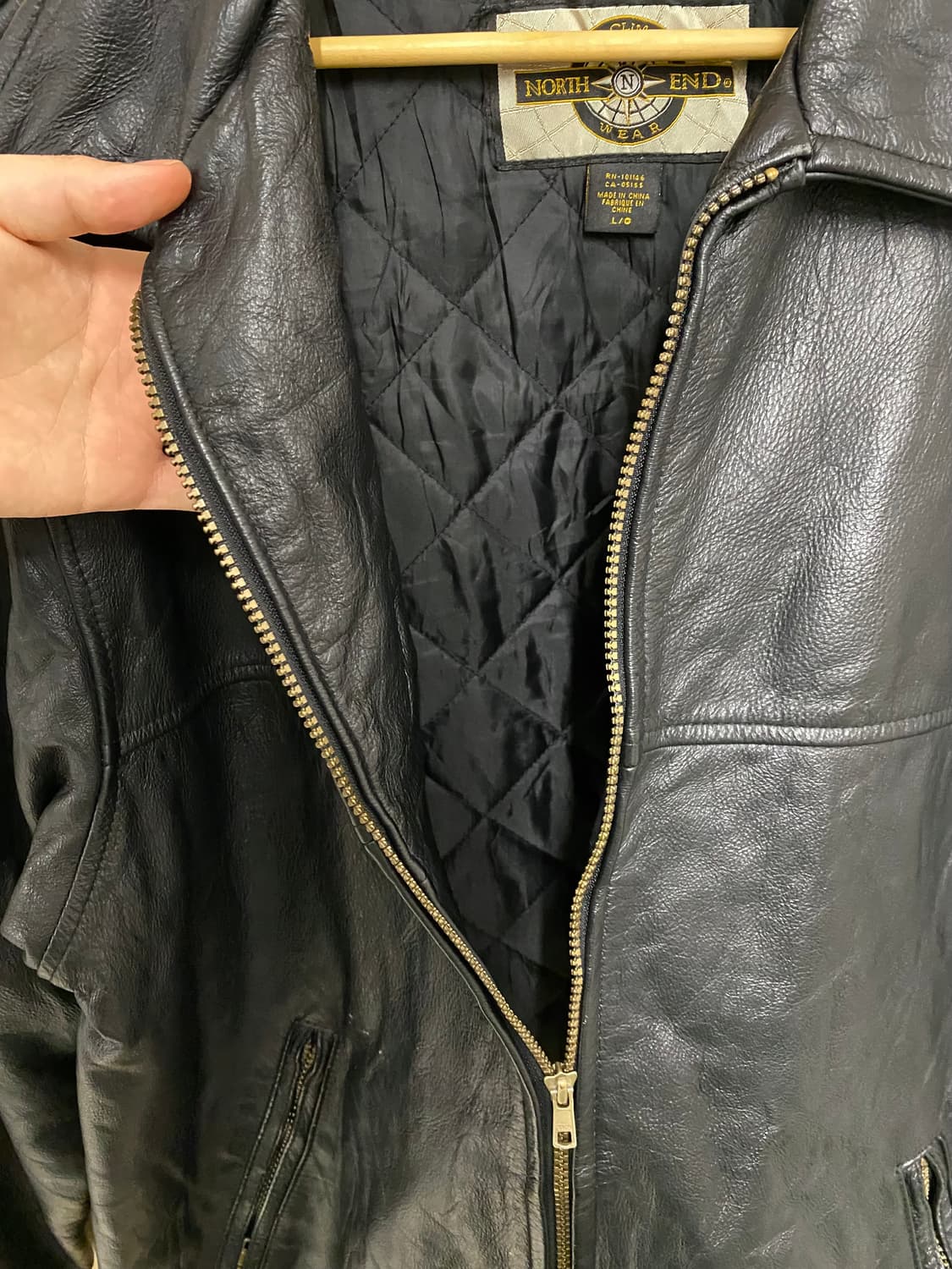 00's VTG leather jacket 2000년대 레더 자켓 상품이미지6