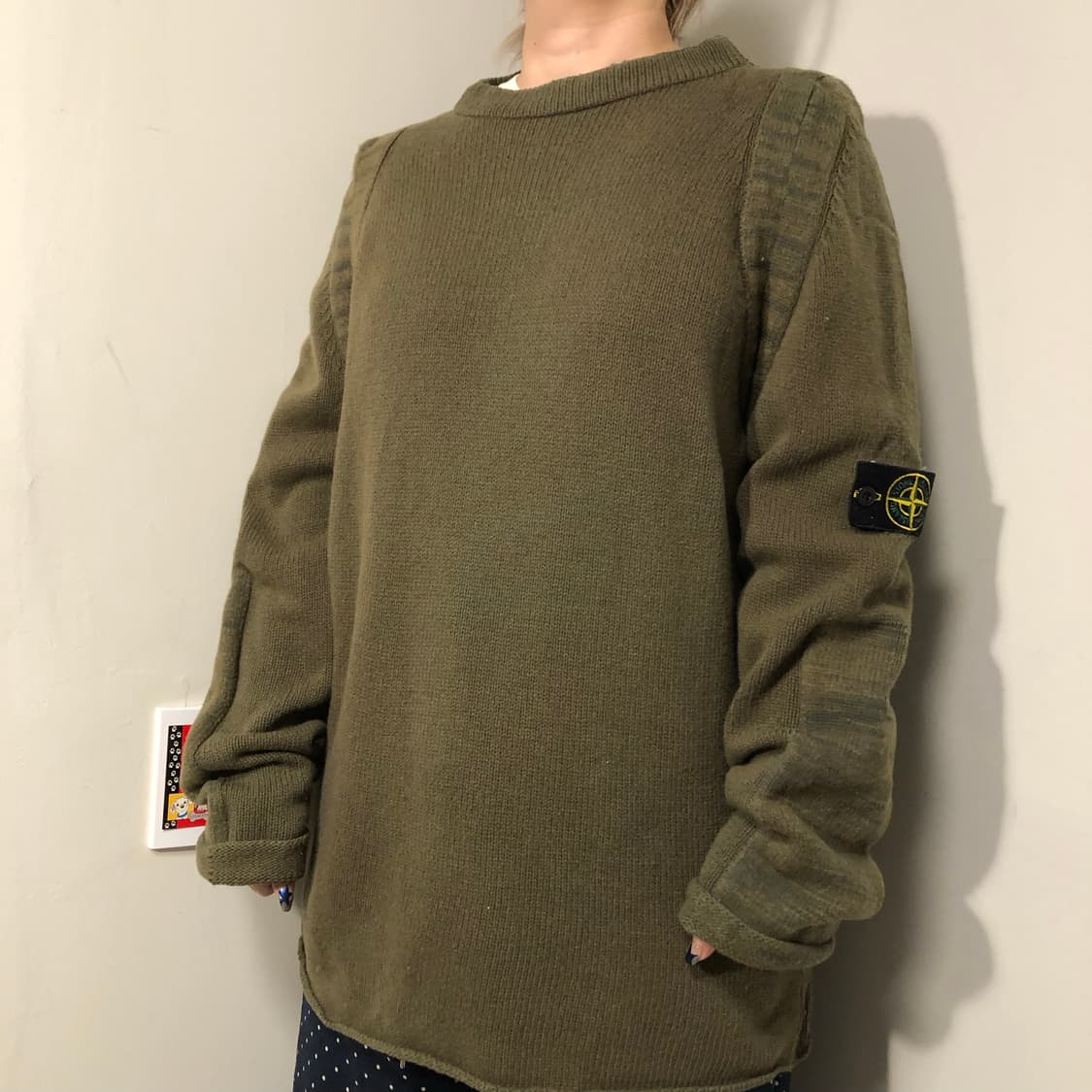 스톤아일랜드 90‘s 국내 매장판 니트  상품이미지2