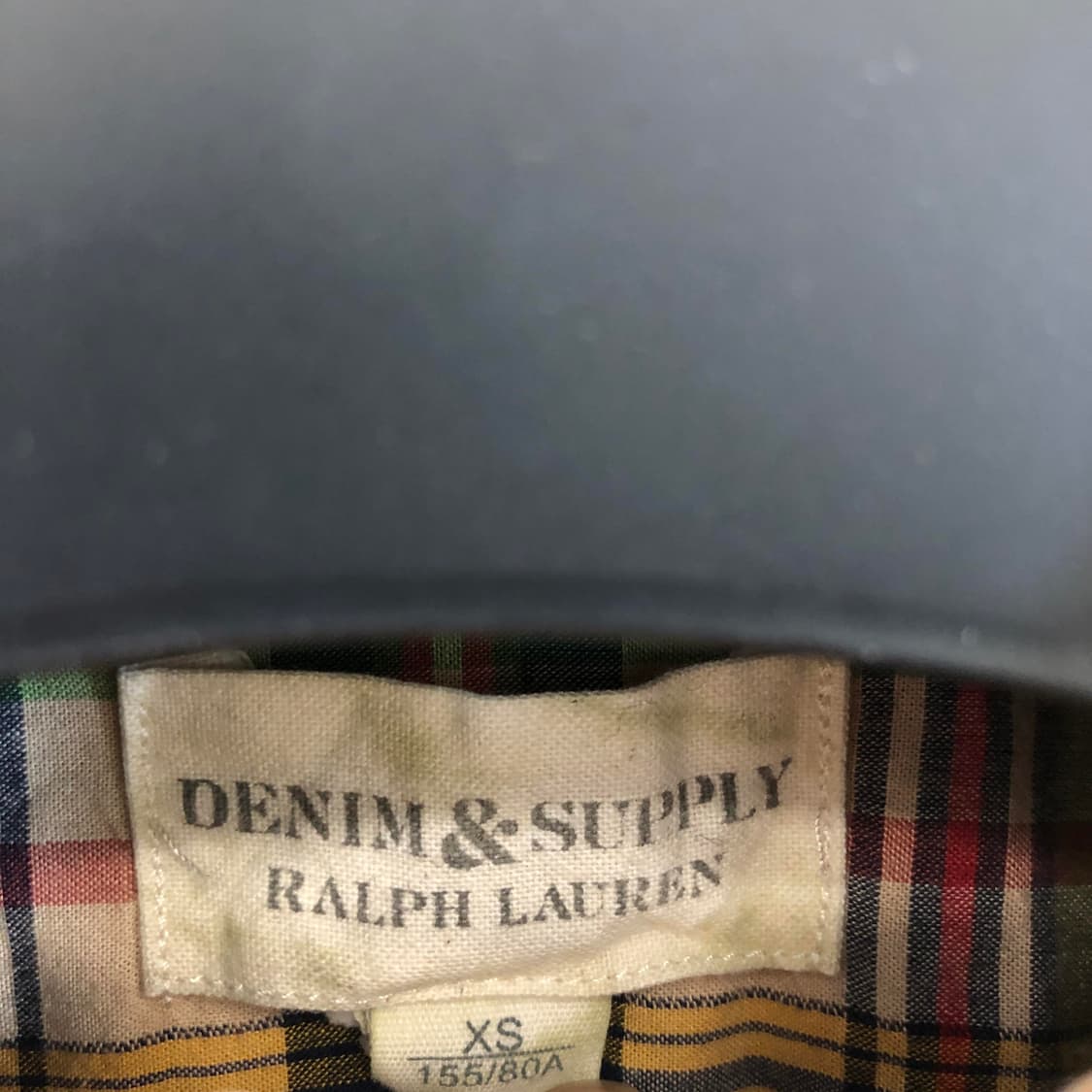 폴로 데님앤서플라이 크롭 오버셔츠 XS 상품이미지5