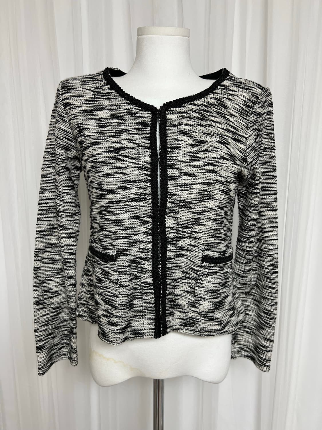 Happy walk트위드 가디건 지브리 자켓 M 상품이미지4