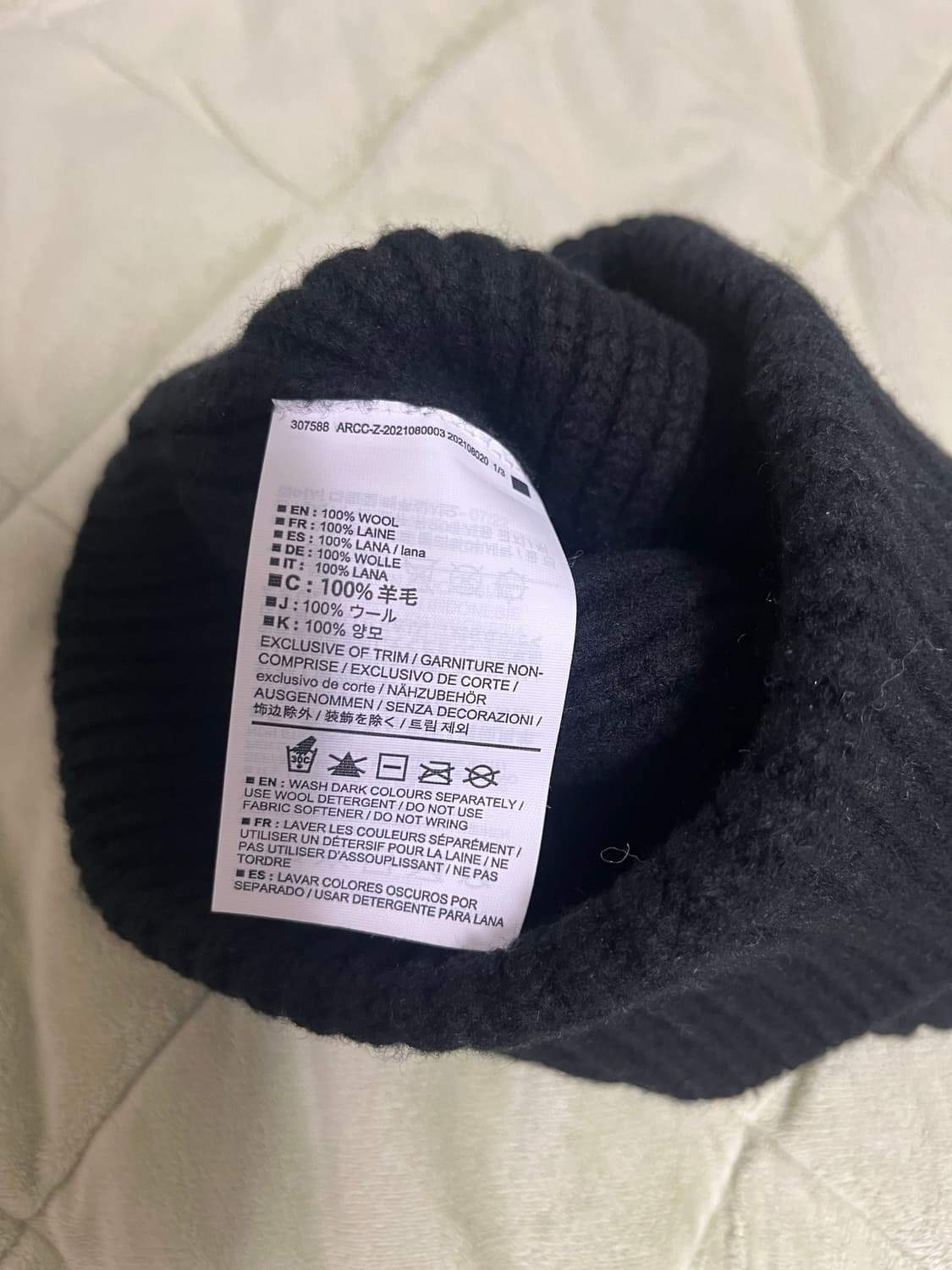 아크테릭스 르매 토크 비니 블랙 상품이미지4