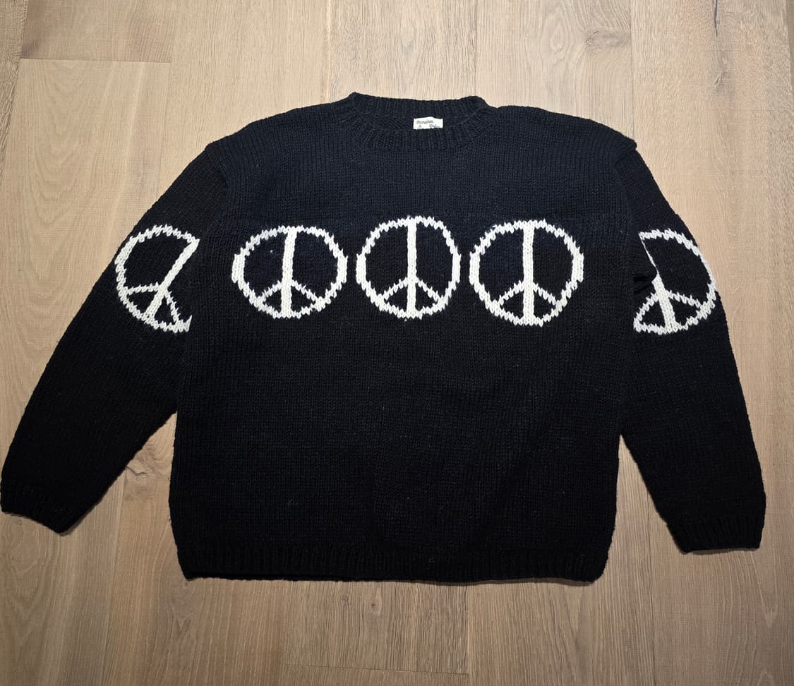 Mcmachon Woolen 블랙 울 니트입니다.  상품이미지1
