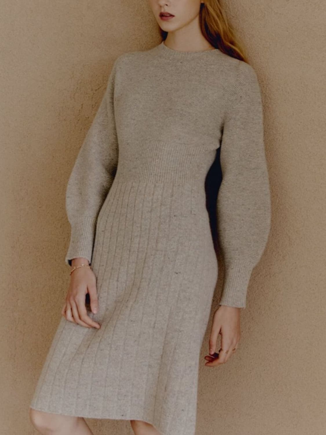 오프온스튜디오 WOOLNEP 니트 원피스 상품이미지2