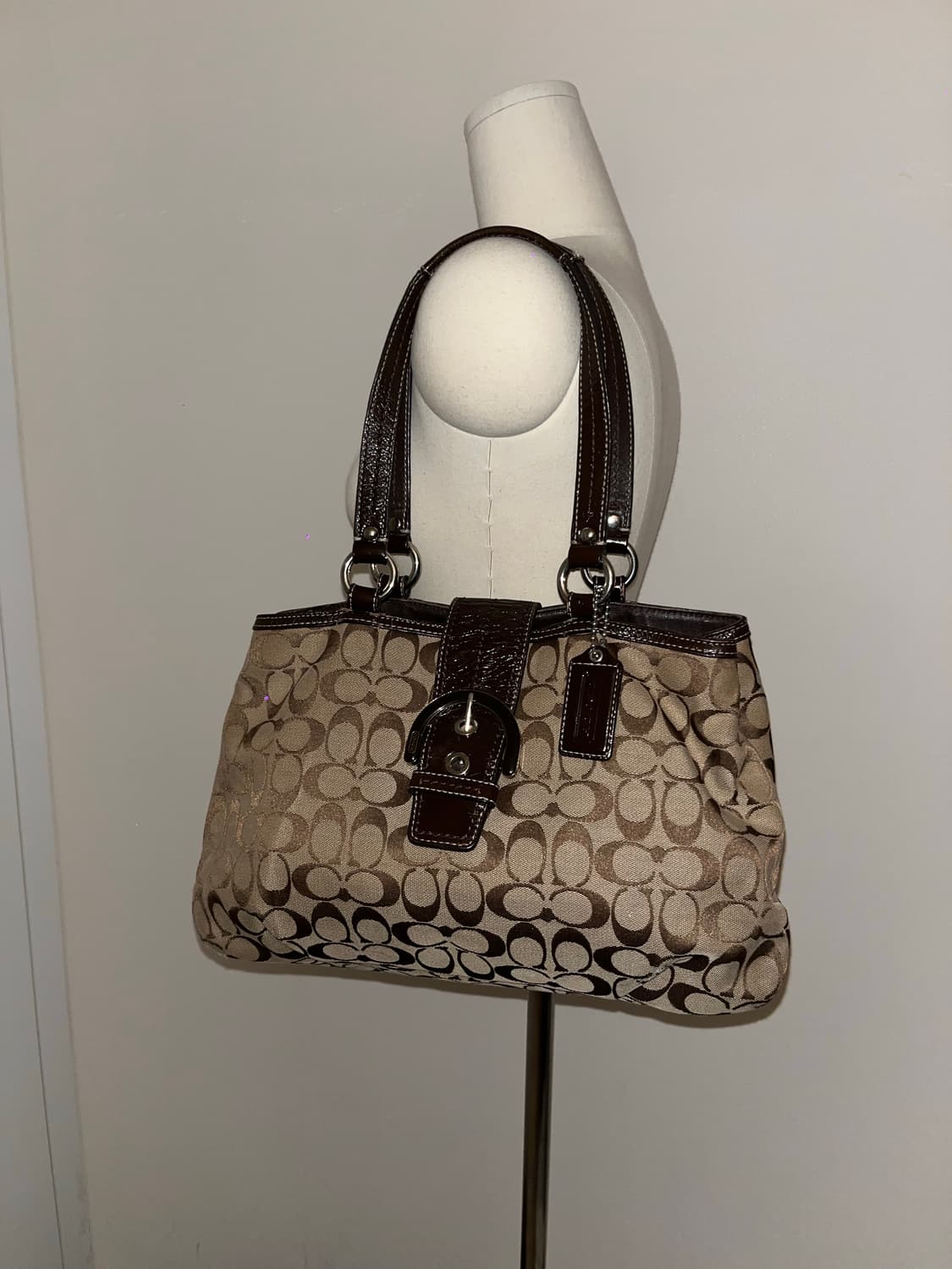 📦 Coach brown square Shoulder Bag 상품이미지2