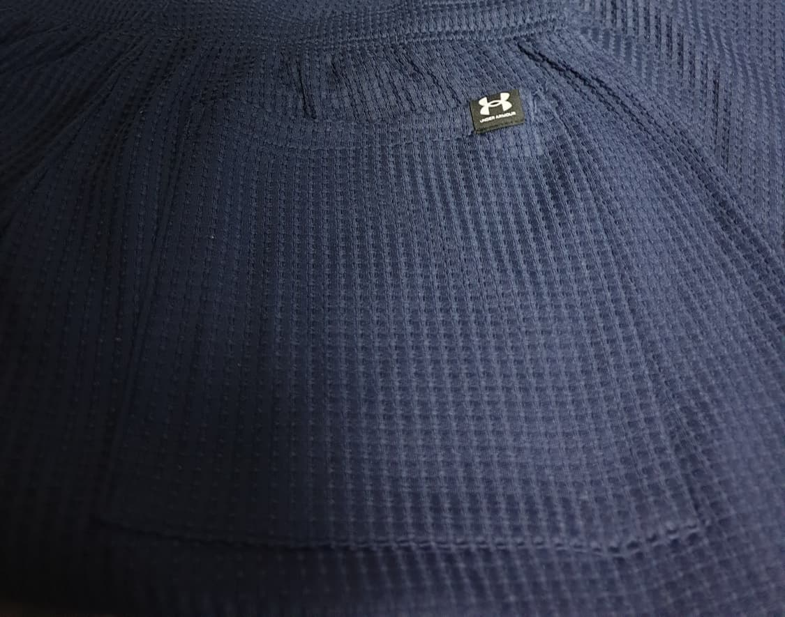 언더아머 UA 라이벌 와플 니트 셋업 네이비 (상의:XL 하의:L) 상품이미지6