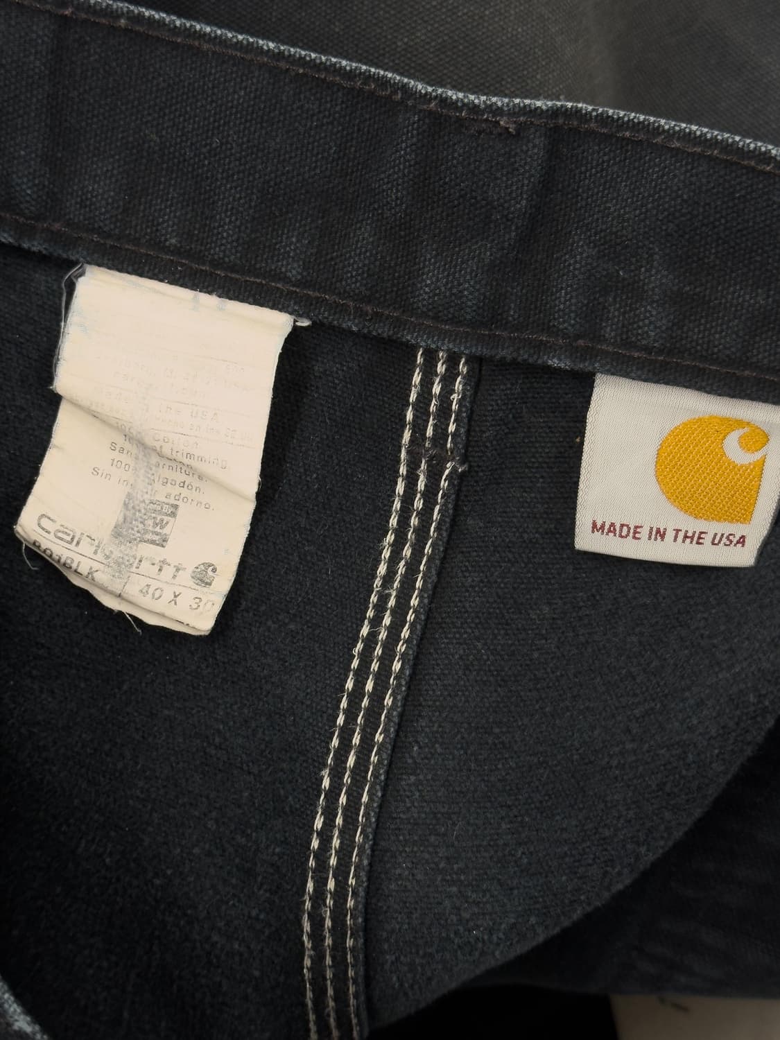 칼하트 USA B01 더블니 워크팬츠 상품이미지7