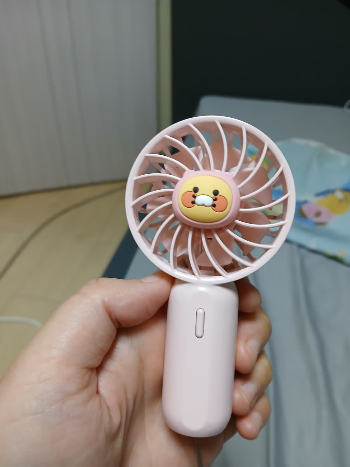 카카오프렌즈 휴대용 선풍기 핑크 상품이미지1