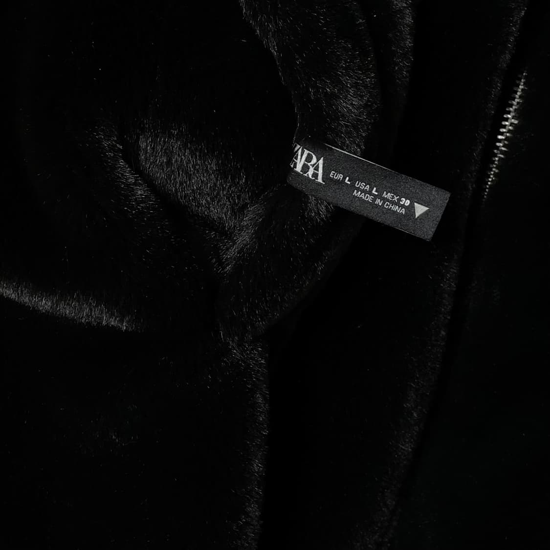 자라 리버시블 MA-1 박시핏 퍼 봄버 자켓y 4903 상품이미지9