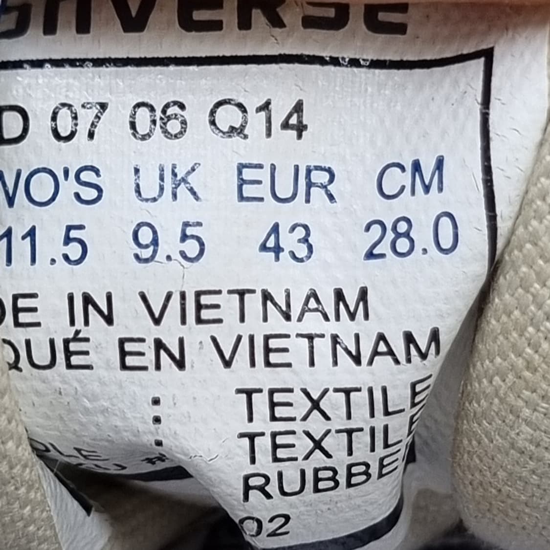 컨버스 척테일러 네이비 남성 하이탑 280 상품이미지6