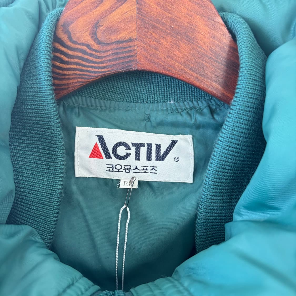 90s 코오롱스포츠 빈티지 액티브 패딩 L 상품이미지4