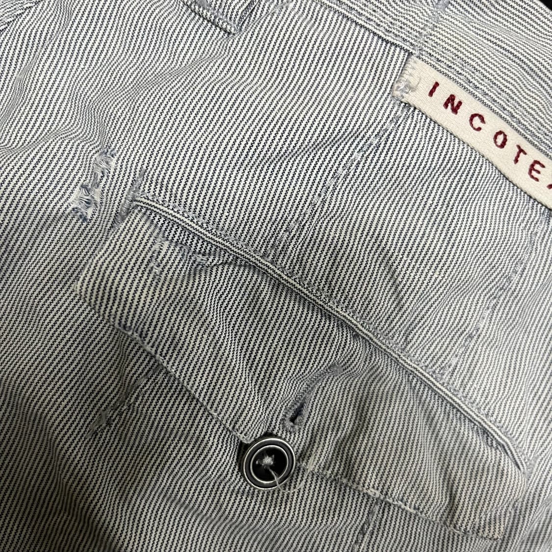 [INCOTEX] 인코텍스 스트라이프 카고팬츠 상품이미지7
