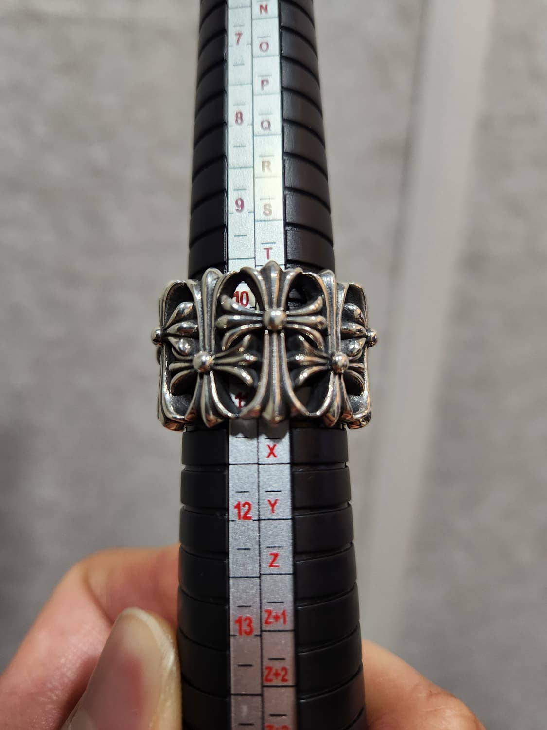 크롬하츠 세메터리링 us 11 단품 상품이미지1