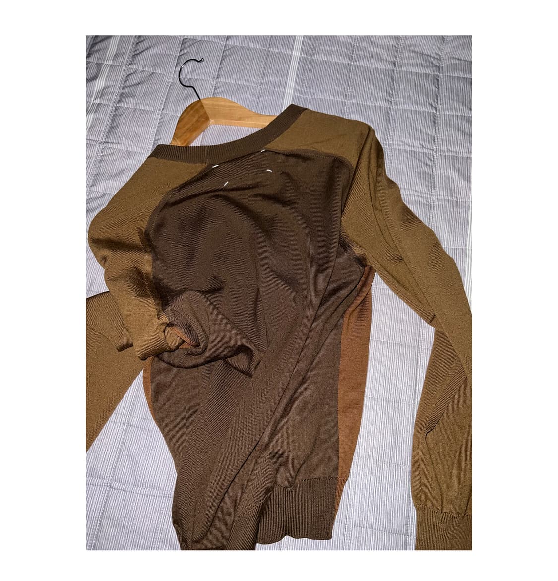마틴 마르지엘라 컬러블락 가디건 상품이미지1
