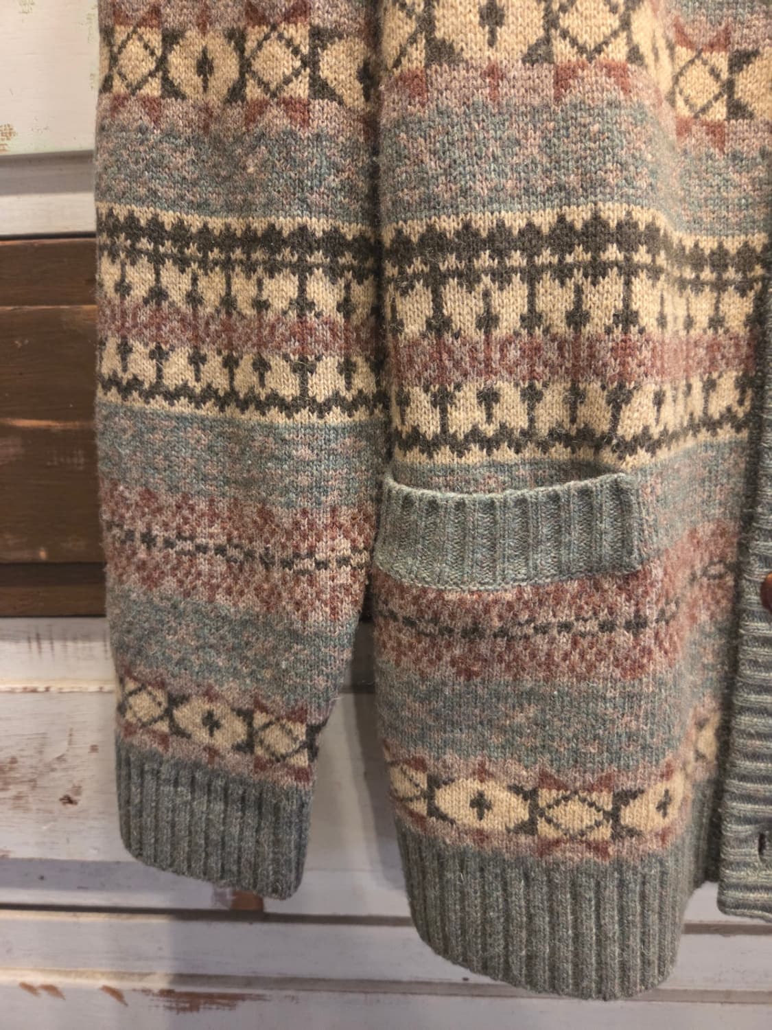 어나더오피스 페어아일니트 가디건 상품이미지7