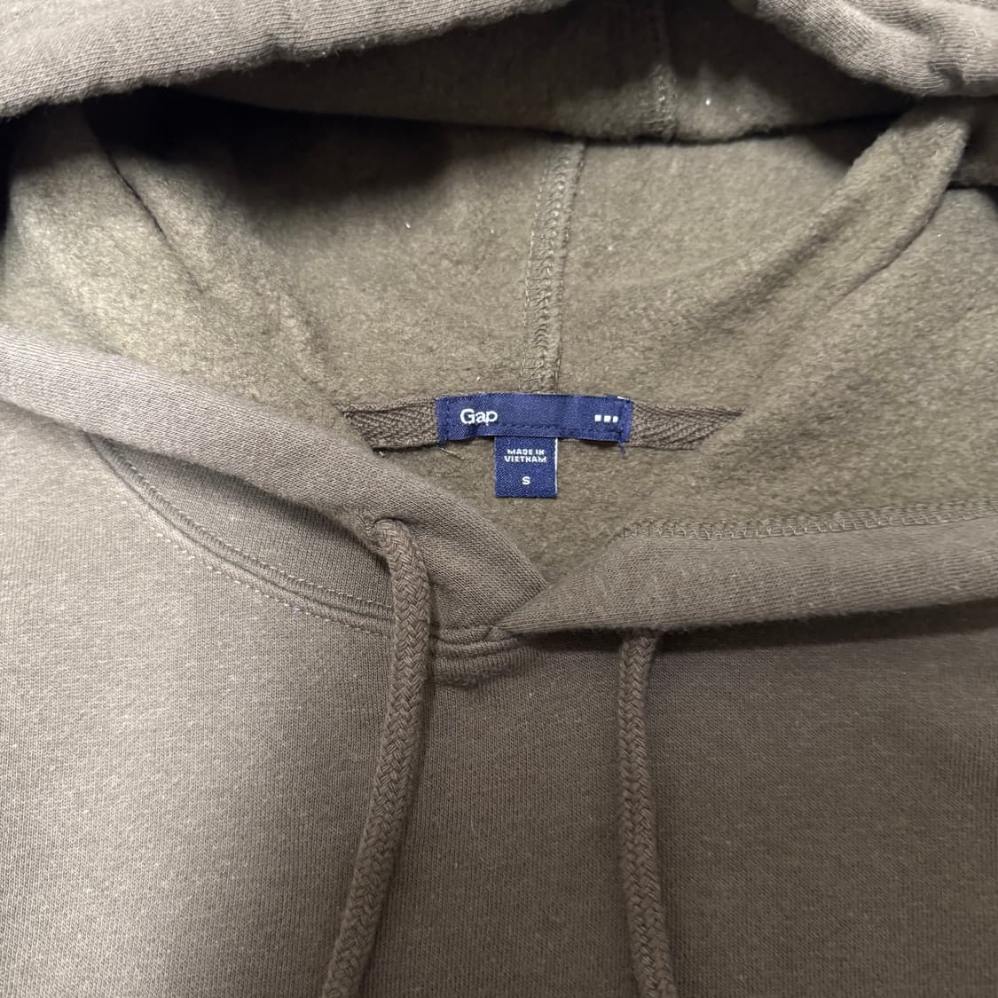 갭 카키 후드티 상품이미지4