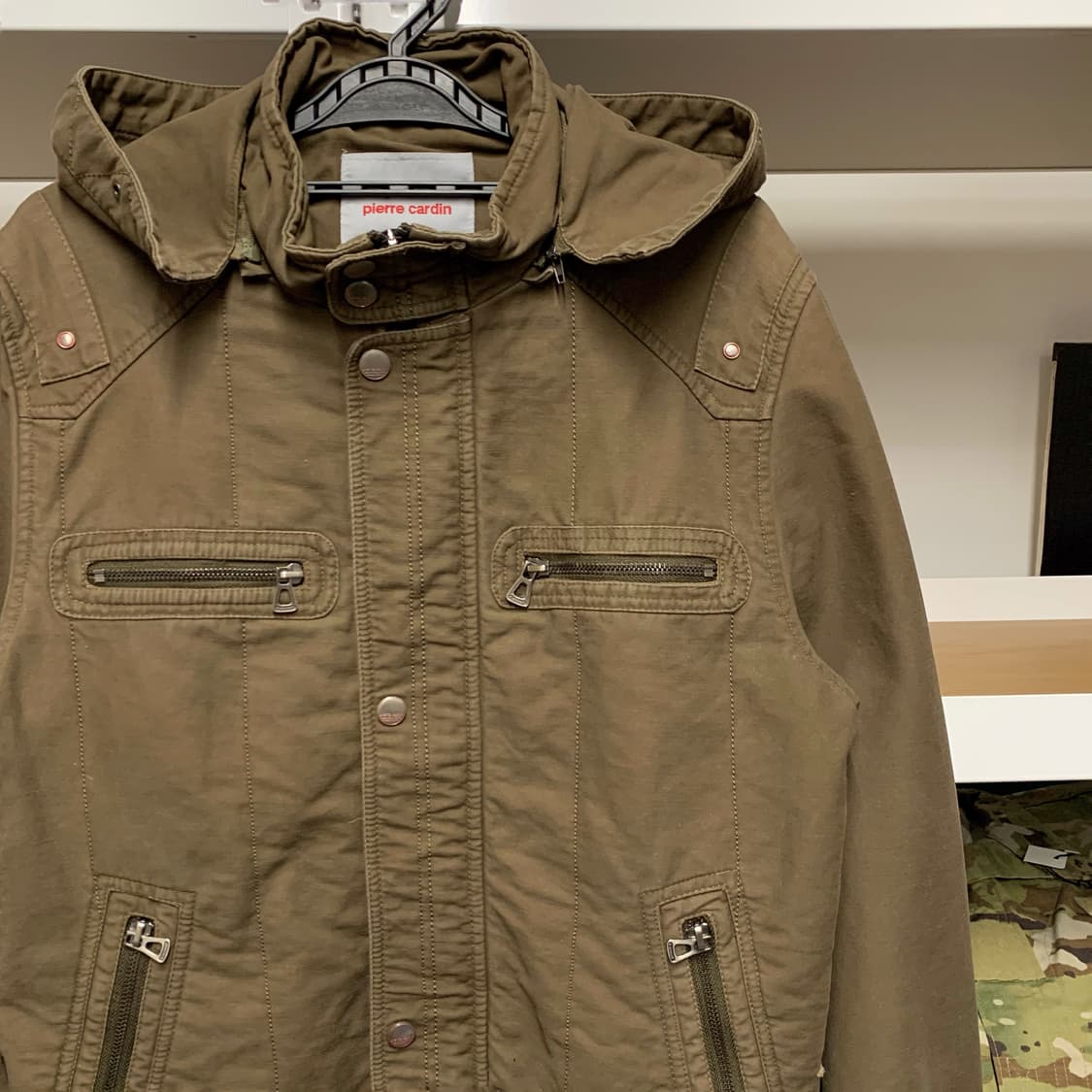 [M] 피에르가르뎅 헤비코튼 필드재킷 상품이미지1