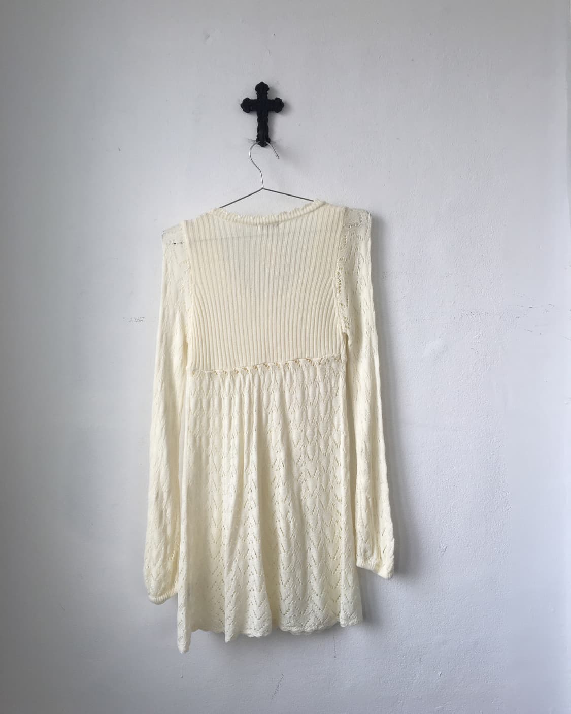 Punching pattern knit onepiece 상품이미지3