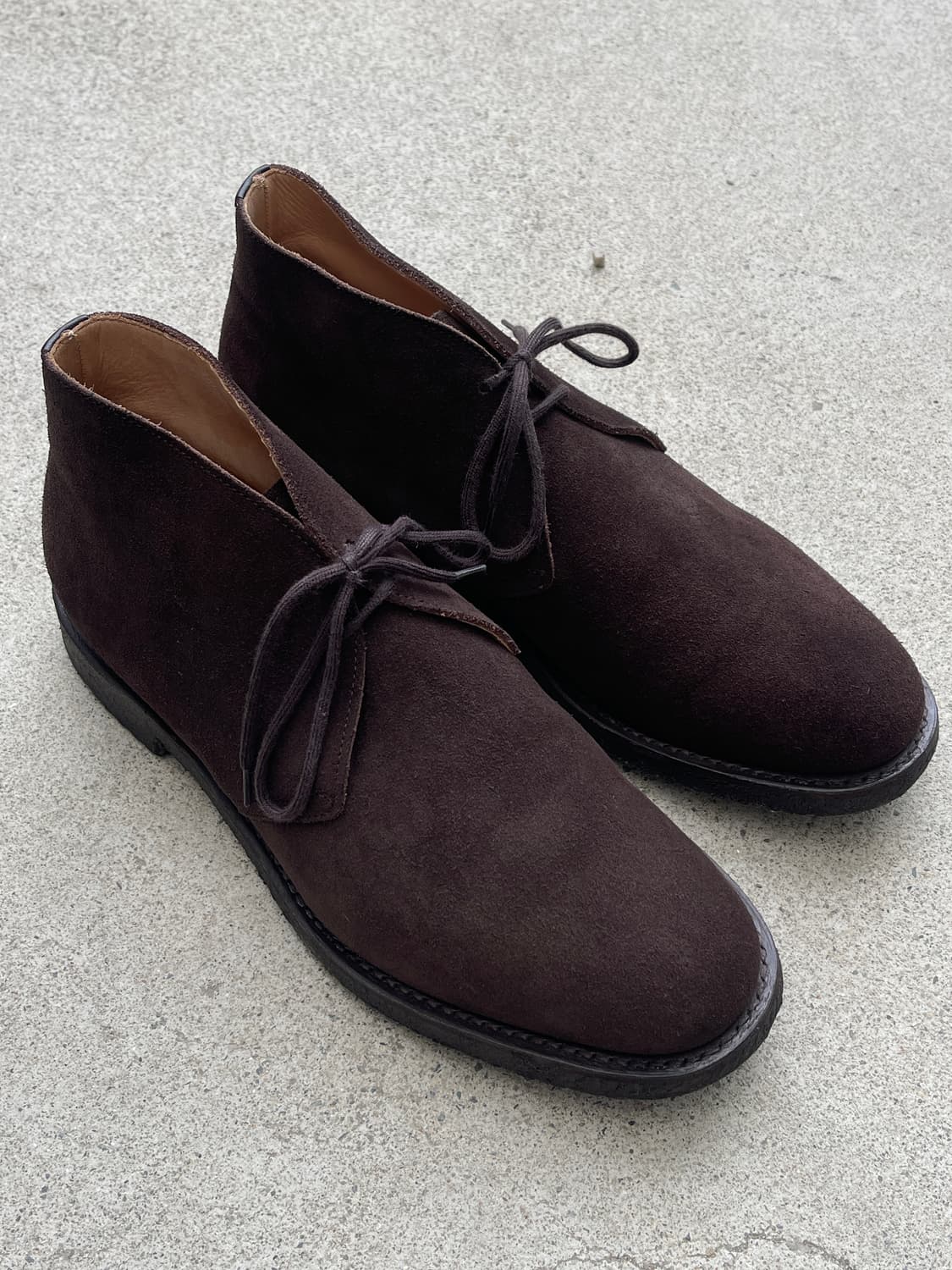 처치스 라이더스 스웨이드 부츠 UK8 상품이미지4