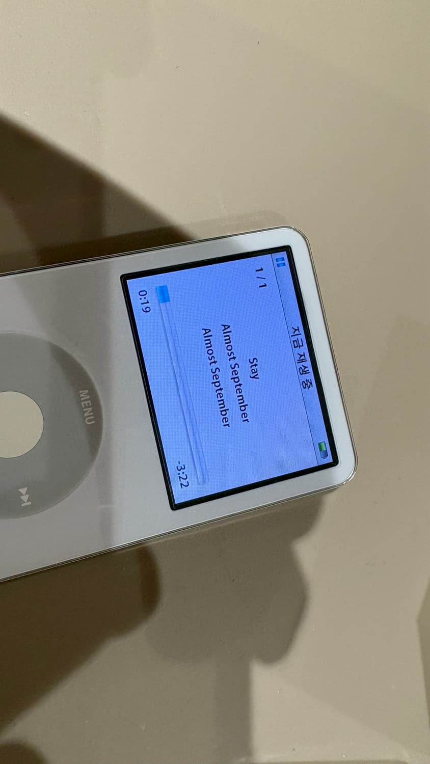 이팟 클래식 5세대 신품급 중고 상품이미지2