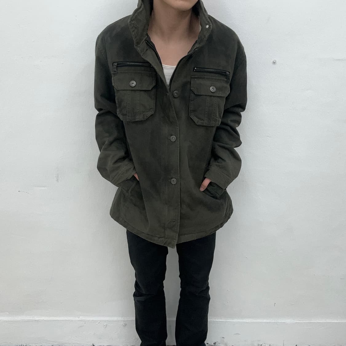 In the attic dirty washing  dark green j 상품이미지5