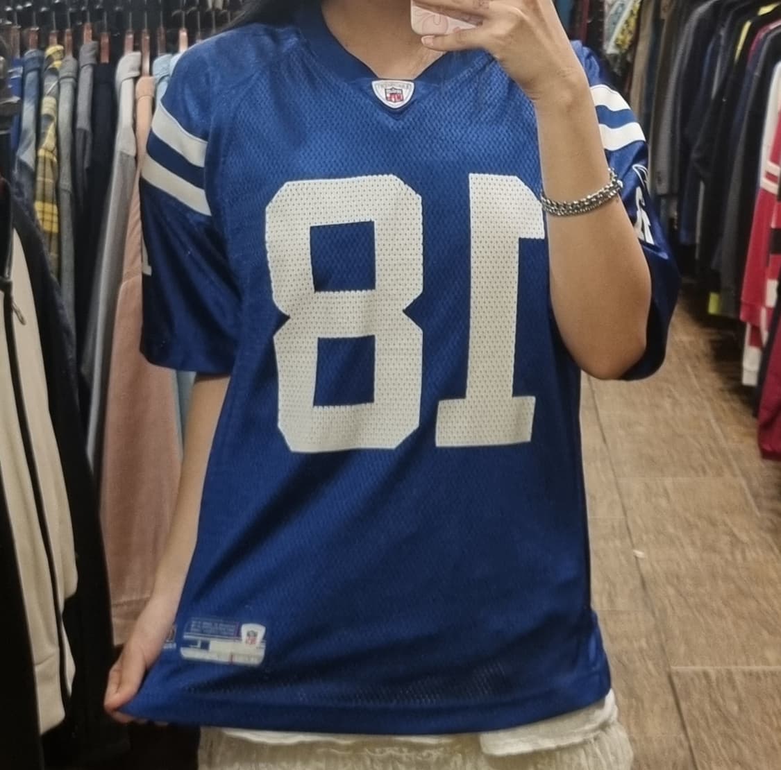 [Hi] NFL 풋볼 져지 반팔티 블루 상품이미지3