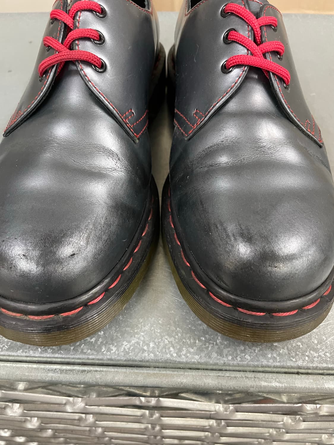 닥터마틴 1461 3홀 레드 스티치 uk7 (gr-4153) 상품이미지7